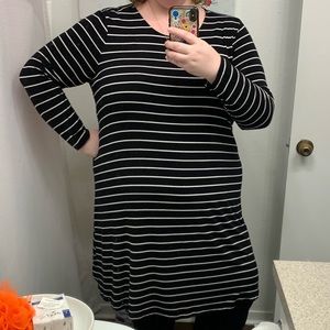 Old Navy Striped Swing Dress 3X